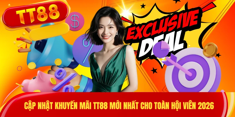 Cập Nhật Khuyến Mãi TT88 Mới Nhất Cho Toàn Hội Viên 2026