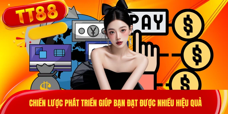 Chiến lược phát triển giúp bạn đạt được nhiều hiệu quả