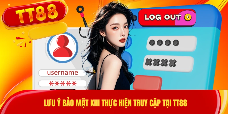 Lưu ý bảo mật khi thực hiện truy cập tại TT88